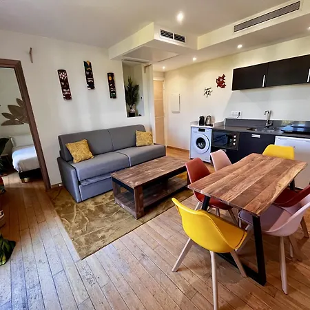 6 Pers Terrasse Privee Fare De La Vahine Mandara , Antibes-juan-les-pins 아파트 *